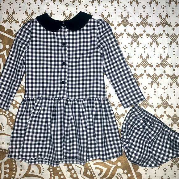 Girls Christmas dress set - Picture 4 of 4